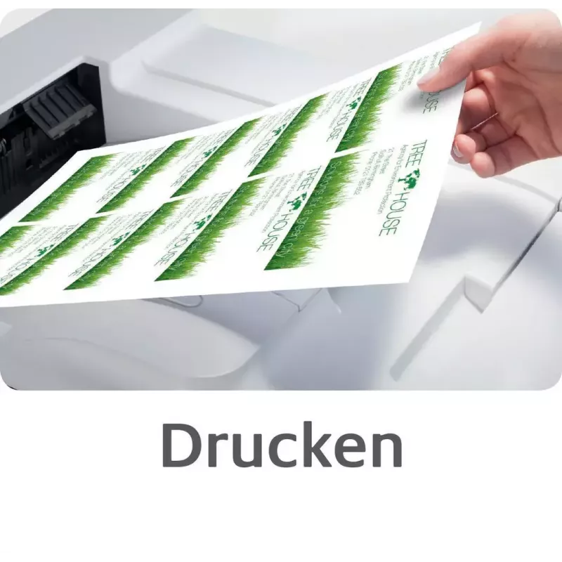 Avery Zweckform Quick&Clean C32011-25 Biglietti da visita, bianco, 200 g/m2, 250 pezzi (25 fogli)