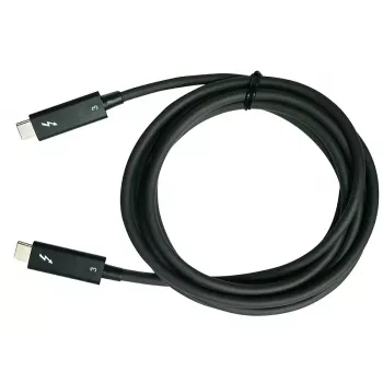 Cavo Thunderbolt QNAP CAB-TBT315M-40G 1,5 m 40 Gbit/s nero