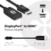 Adattatore passivo DisplayPort a HDMI CLUB3D CAC-1001