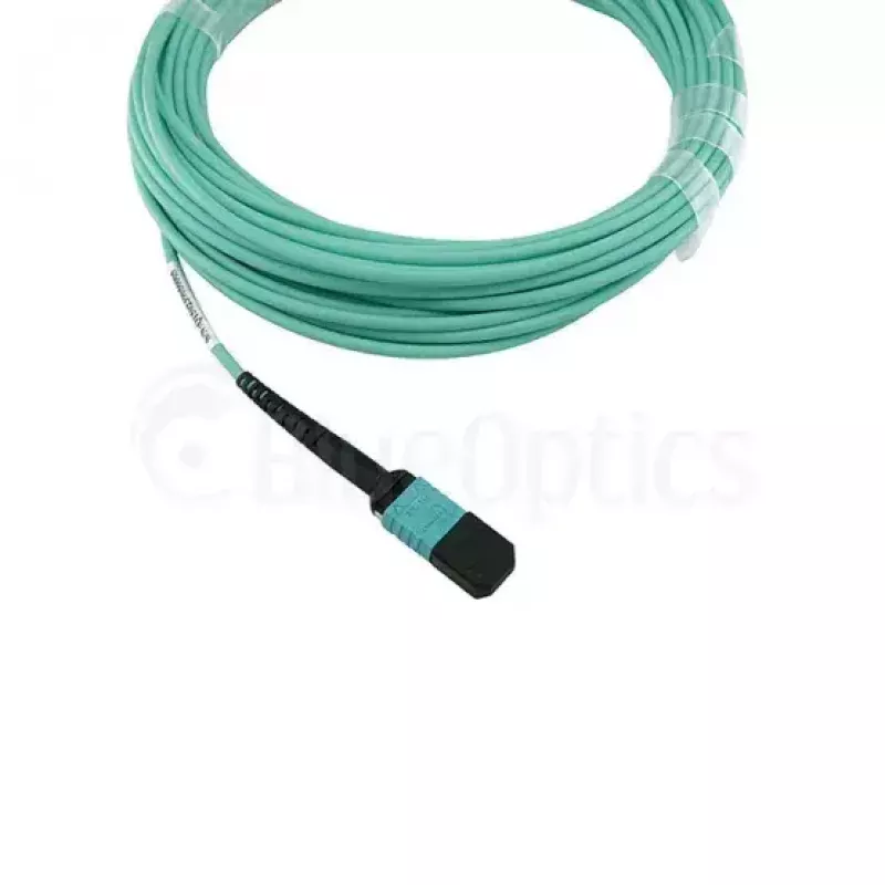 Cavo in fibra ottica BlueOptics CBL-MTP12-OM3-30M-BO MTP OM3 30m ciano