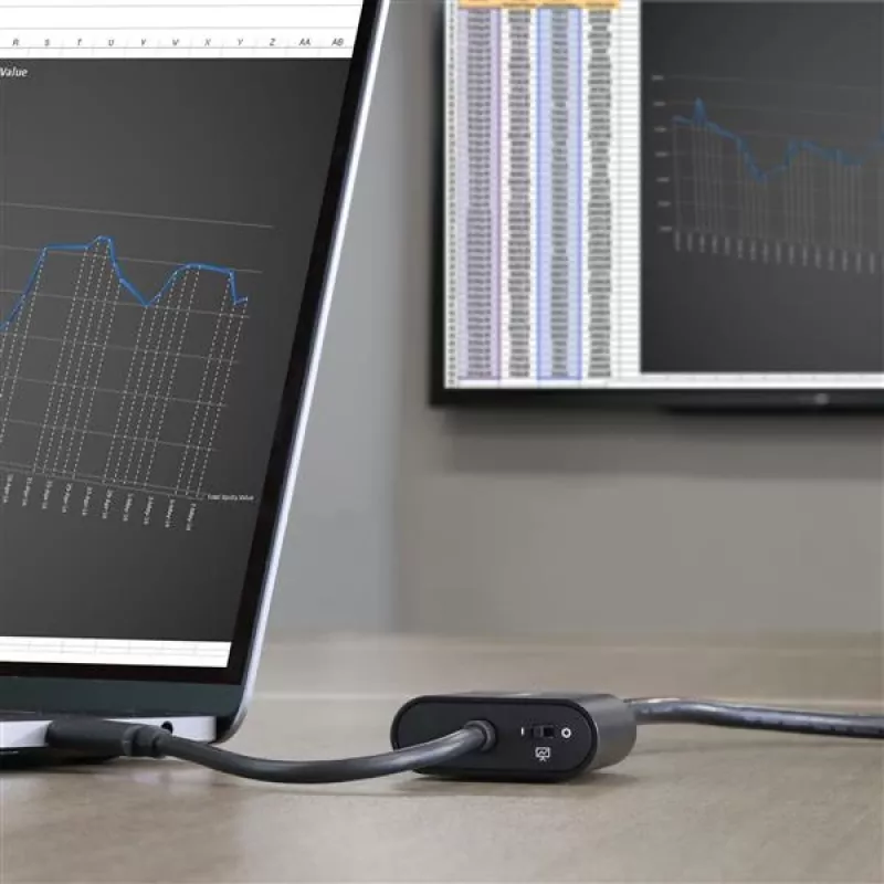 StarTech.com Adattatore USB-C a VGA - con interruttore modalità presentazione - 1920x1200