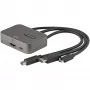 StarTech.com Adattatore multiporta 3-in-1 a HDMI - Convertitore 4K 60Hz USB-C, HDMI o Mini DisplayPort a HDMI per sale conferenze - Adattatore video AV digitale per collegare un monitor/display HDMI