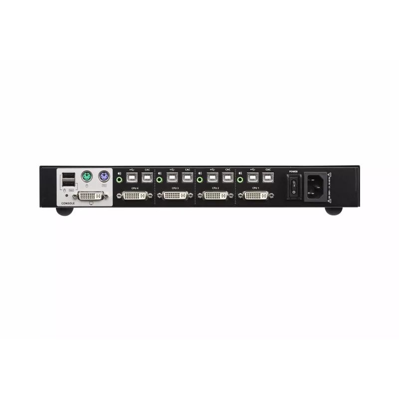 Switch KVM di sicurezza ATEN 4 porte USB DVI