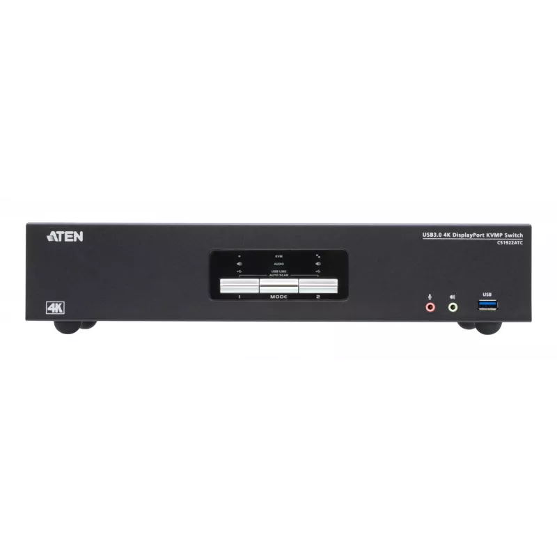 Switch KVM ATEN CS1922ATC USB DisplayPort 4K Ultra HD