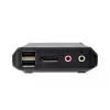 Switch KVM ibrido ATEN 2 porte USB-C DisplayPort, 4096 x 2160 pixel, 4K Ultra HD, 0,74 W, nero