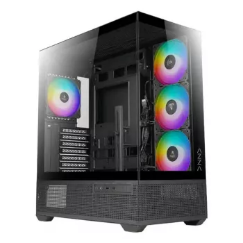 Case PC Azza Tiara Midi Tower nero