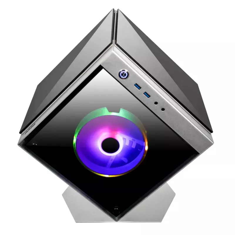 Case PC Azza CUBE MINI 805 Cube argento