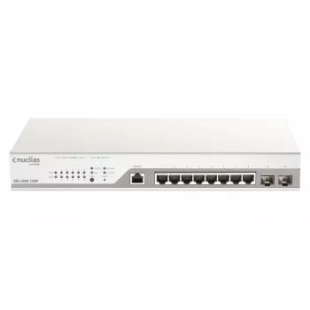 D-Link DBS-2000-10MP/E switch di rete gestito L2 Gigabit Ethernet (10/100/1000) Power over Ethernet (PoE) grigio