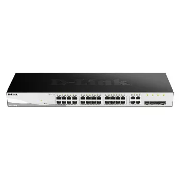 Switch D-Link 28 porte Gigabit Smart Managed con 4 porte combo