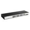 Switch D-Link 28 porte Gigabit Smart Managed con 4 porte combo