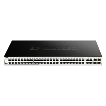 Switch D-Link 52 porte Gigabit Smart Managed con 4 porte combo 100/1000Mbps