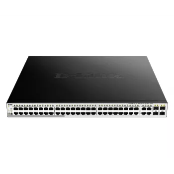 Switch D-Link 52 porte PoE Gigabit Smart Managed con 4 porte combo 100/1000Mbps
