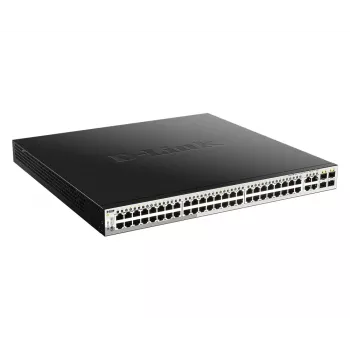 Switch D-Link 52 porte PoE Gigabit Smart Managed con 4 porte combo 100/1000Mbps