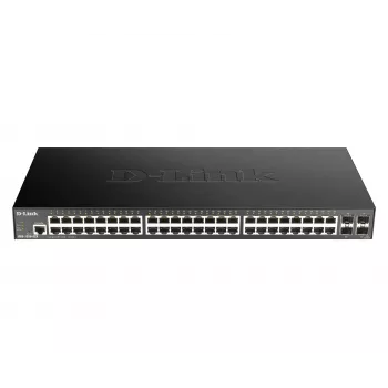Switch D-Link 48 porte Gigabit Smart Managed con 4 x 10G SFP+