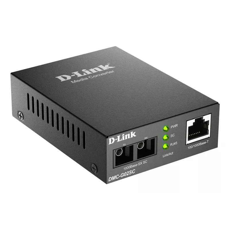 D-Link convertitore di media 100/1000Base-T a 1000Base-SX SC multimodale (550 m)