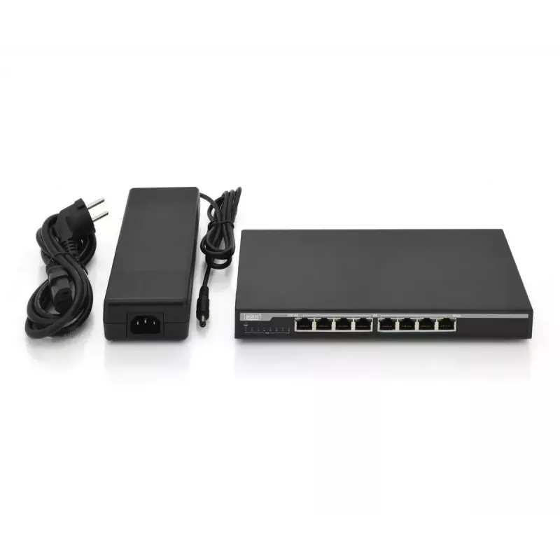 Switch unmanaged Digitus DN-95340 switch di rete 8 porte Gigabit