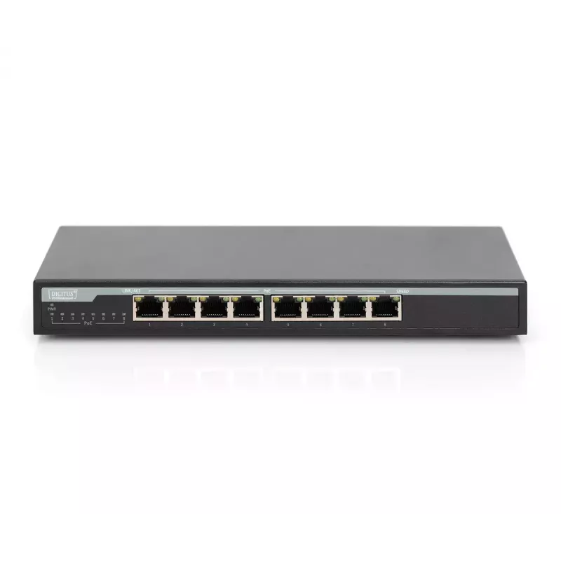 Switch unmanaged Digitus DN-95340 switch di rete 8 porte Gigabit