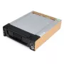 StarTech.com Case per disco fisso SATA estraibile in alluminio nero da 5,25 pollici