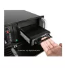 StarTech.com Case per disco fisso SATA estraibile in alluminio nero da 5,25 pollici