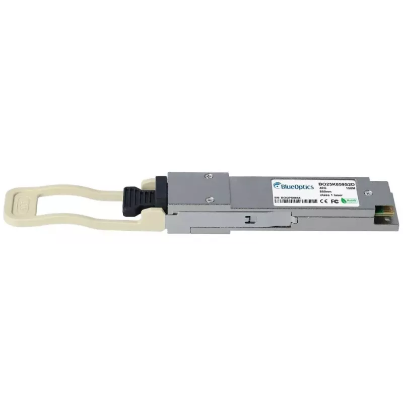 Modulo ricetrasmettitore in fibra ottica BlueOptics E40GQSFPSR-BO 40000 Mbit/s QSFP 850 nm