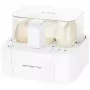 Cuociuova Emerio EB-115560.12 — capacità 6 uova, corpo bianco, spia di controllo, peso 1,01 kg