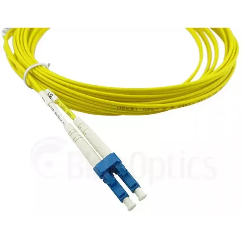 BlueOptics EFE080-0010M-R-BO cavo patch in fibra ottica LC-LC monomodale, compatibile con Black Box EFE080-0010M-R, 10 m