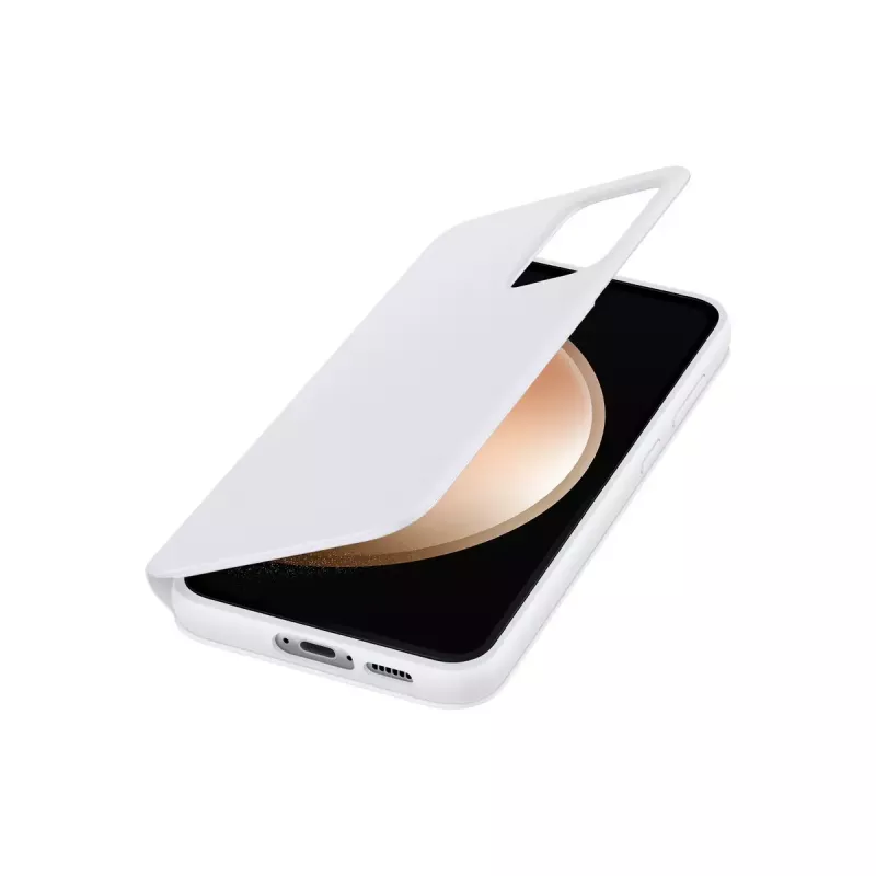 Samsung EF-ZS711CWEGWW Smart View Wallet Case per Galaxy S23 FE, bianco