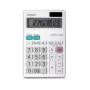 Calcolatrice basic Sharp EL320WB da tavolo 12 cifre bianco