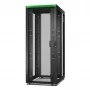 Armadio di rete APC Easy Rack ER8220, 42U, 800 x 1200 mm, con tetto, ruote, piedini, 4 staffe e base, senza pannelli laterali, nero