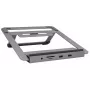 Supporto per laptop EXSYS EX-1223HM argento USB 3.2 Gen 1 100W