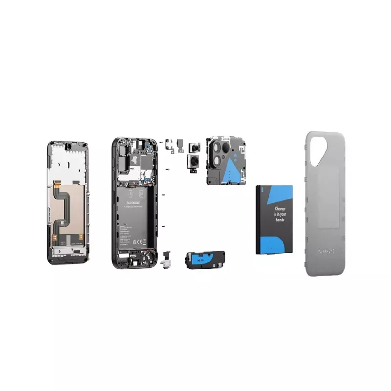 Smartphone Fairphone 5 6.46 pollici 256 GB trasparente