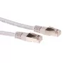 ACT grigio 10 metri cavo patch LSZH SFTP CAT6 con connettori RJ45
