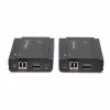 StarTech.com extender KVM DisplayPort su fibra ottica, 4K 60Hz, kit extender console, fino a 300 m (multimodale) con moduli SFP+ preinstallati, 3x USB HID