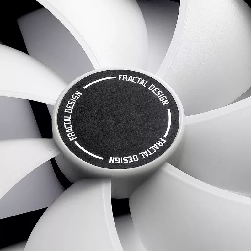Ventola Fractal Design Prisma AL-12 12 cm nero bianco