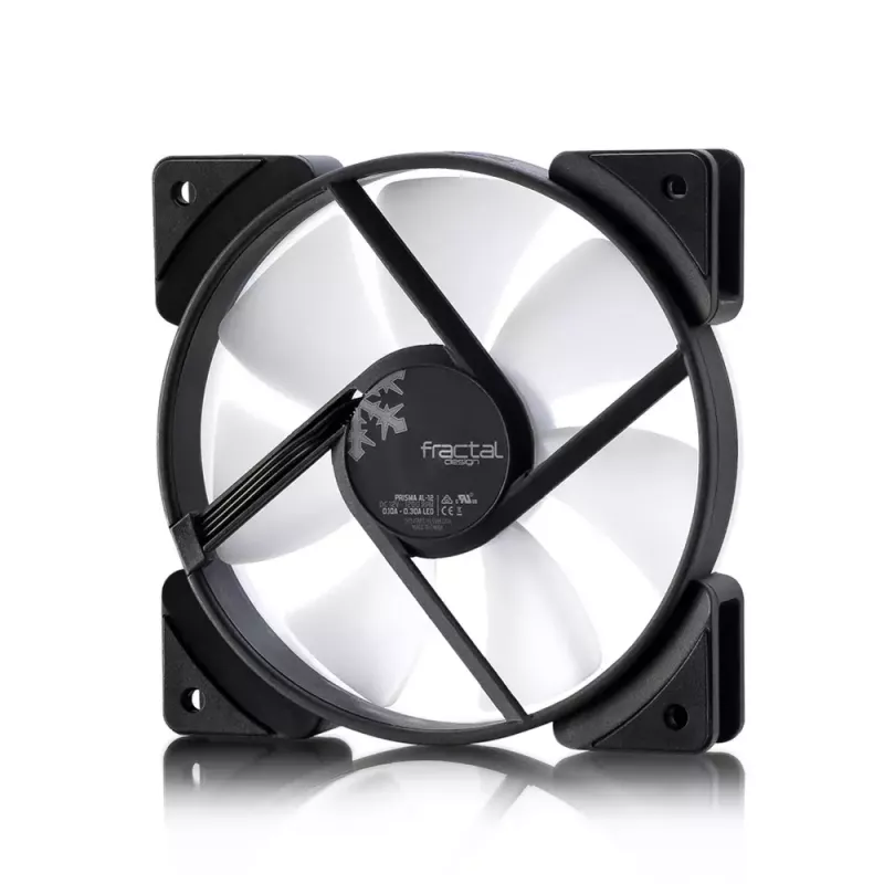 Ventola Fractal Design Prisma AL-12 12 cm nero bianco