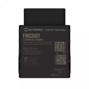 Tracker GPS Teltonika FMC001 auto nero 53 g