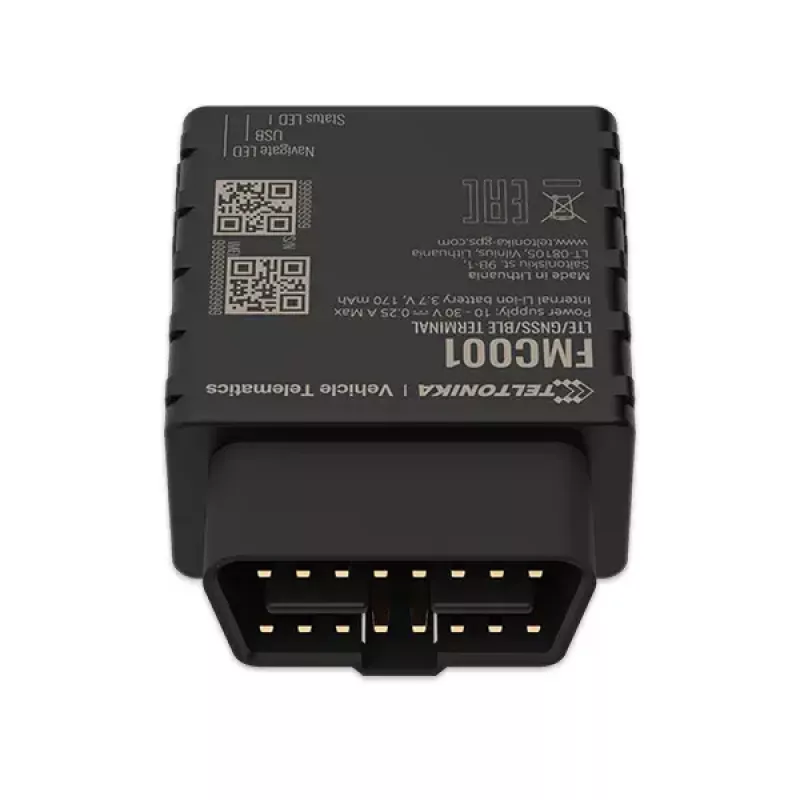 Tracker GPS Teltonika FMC001 auto nero 53 g