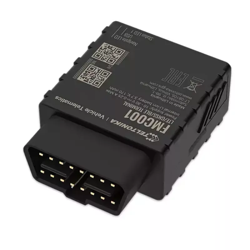 Tracker GPS Teltonika FMC001 auto nero 53 g
