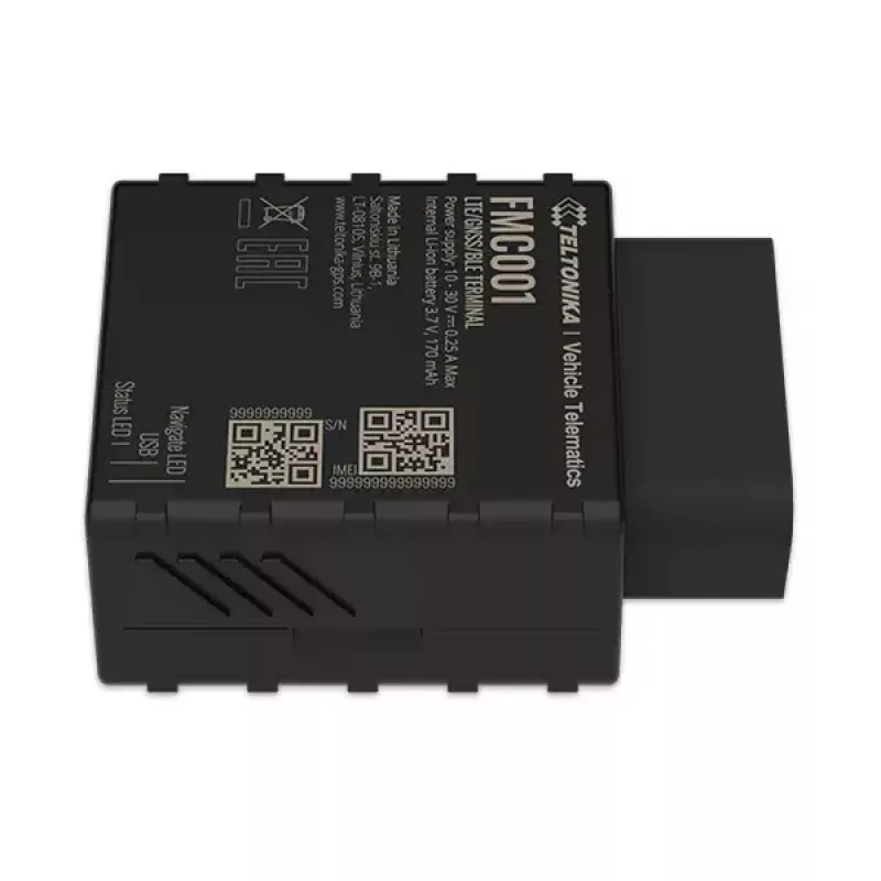 Tracker GPS Teltonika FMC001 auto nero 53 g