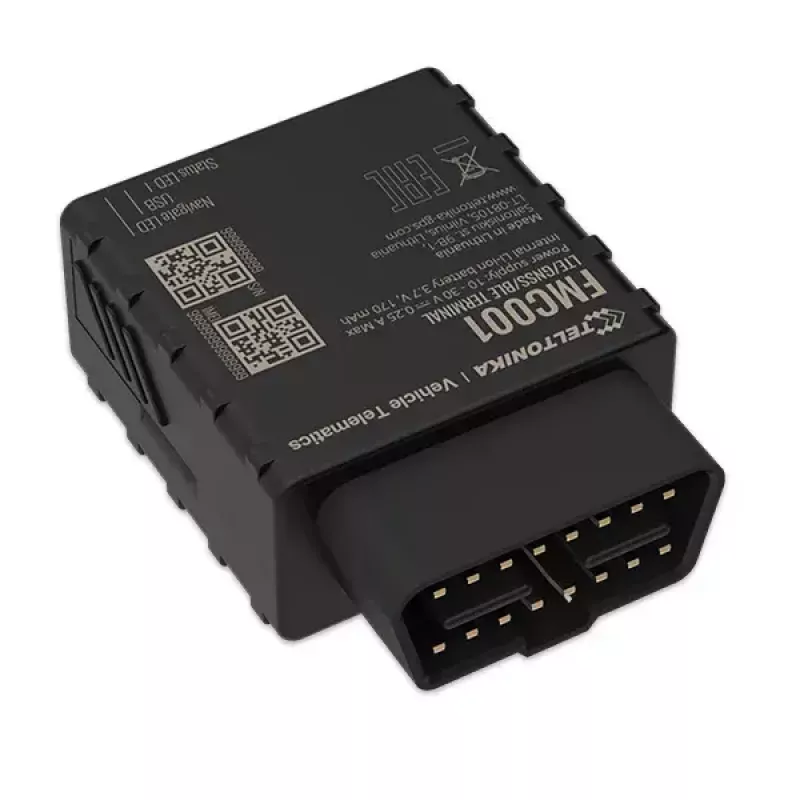 Tracker GPS Teltonika FMC001 auto nero 53 g