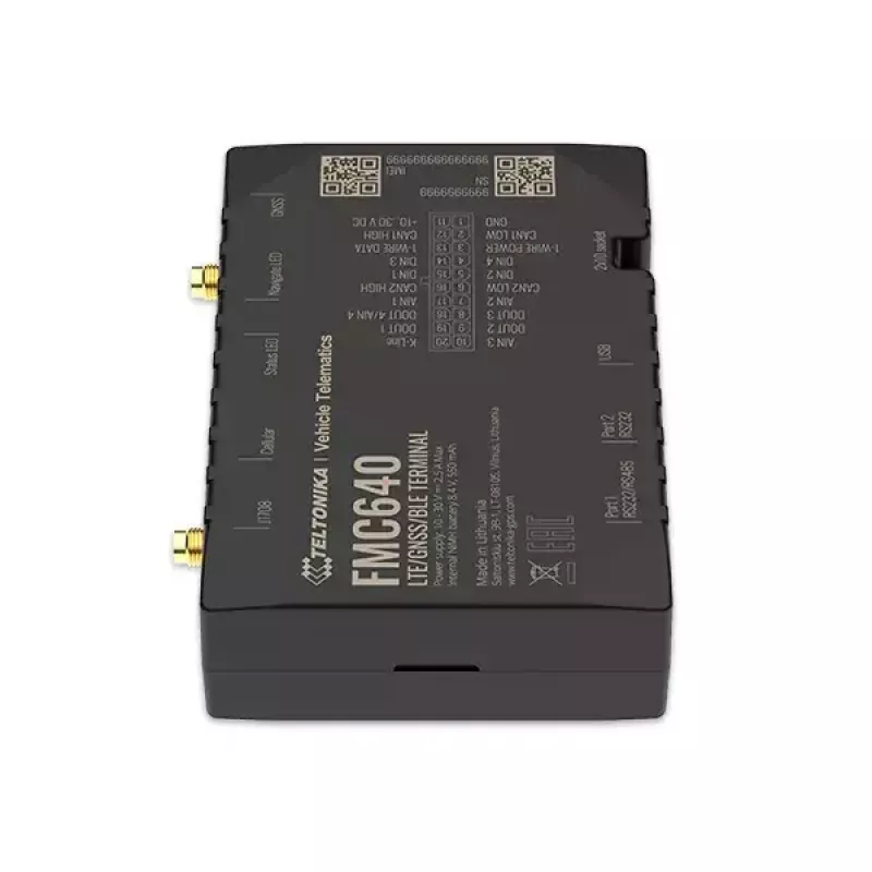 Tracker GPS Teltonika FMC640 auto nero