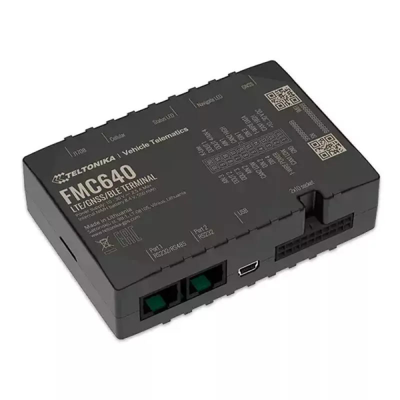 Tracker GPS Teltonika FMC640 auto nero