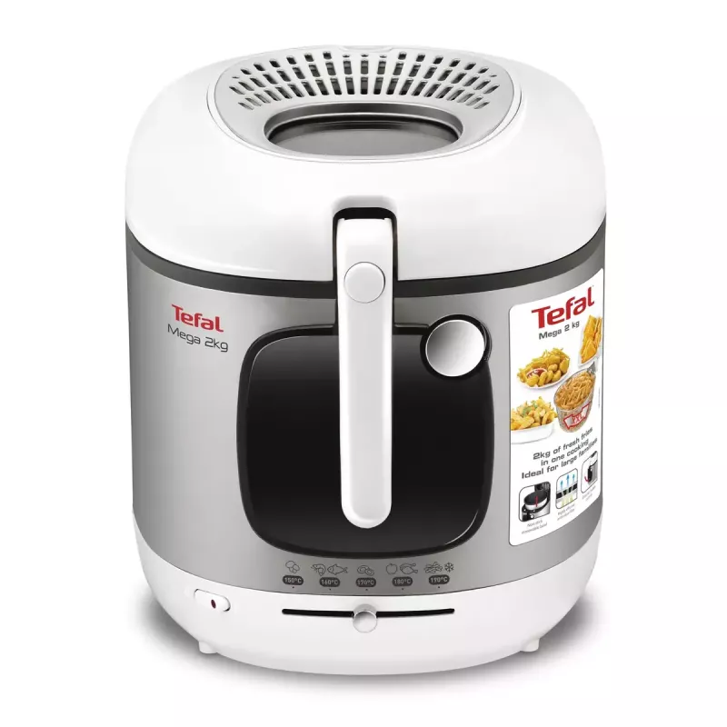 Tefal FR4800 Friggitrice stand-alone 2100 W acciaio inox, bianco