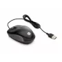 HP USB Travel Mouse, ambidestro, ottico, USB Type-A, 1000 DPI, nero