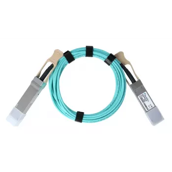 Cavo di rete BlueOptics G7QL6ZC-BO QSFP28 AOC 3 m aqua