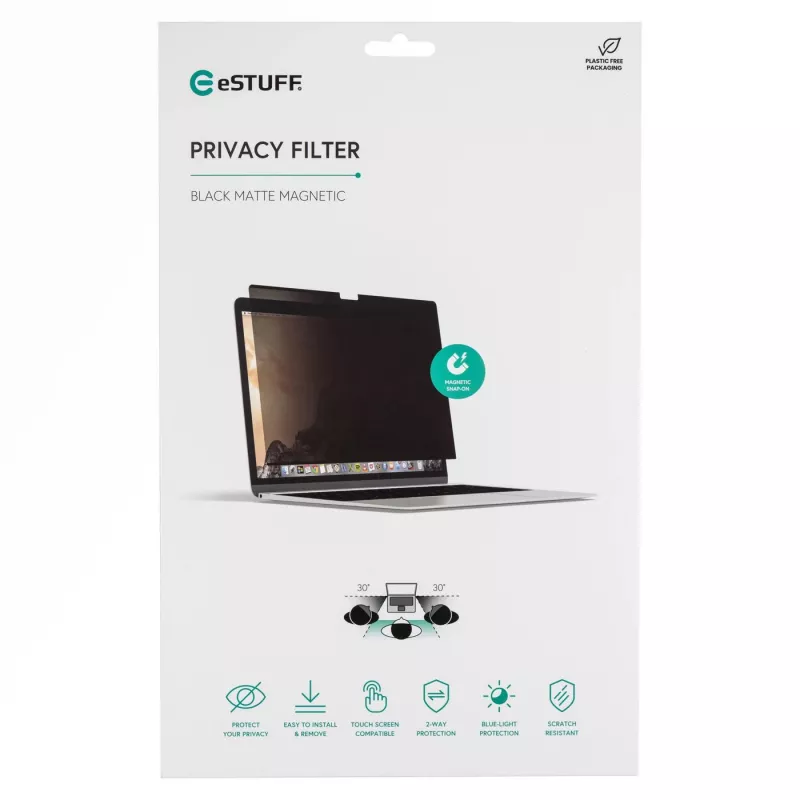 eSTUFF GLBMMB15 filtro privacy display 39,1 cm (15,4