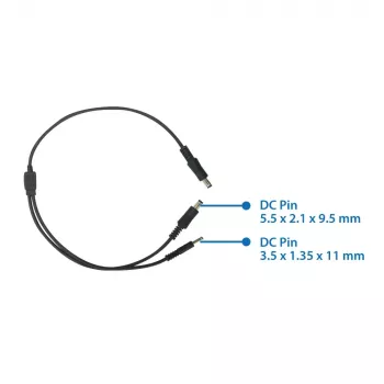 Splitter di rete Edimax GP-101ST Power over Ethernet PoE nero