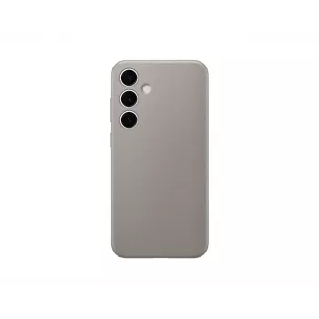 Custodia in pelle vegana Samsung Galaxy S24+ taupe monocromatica