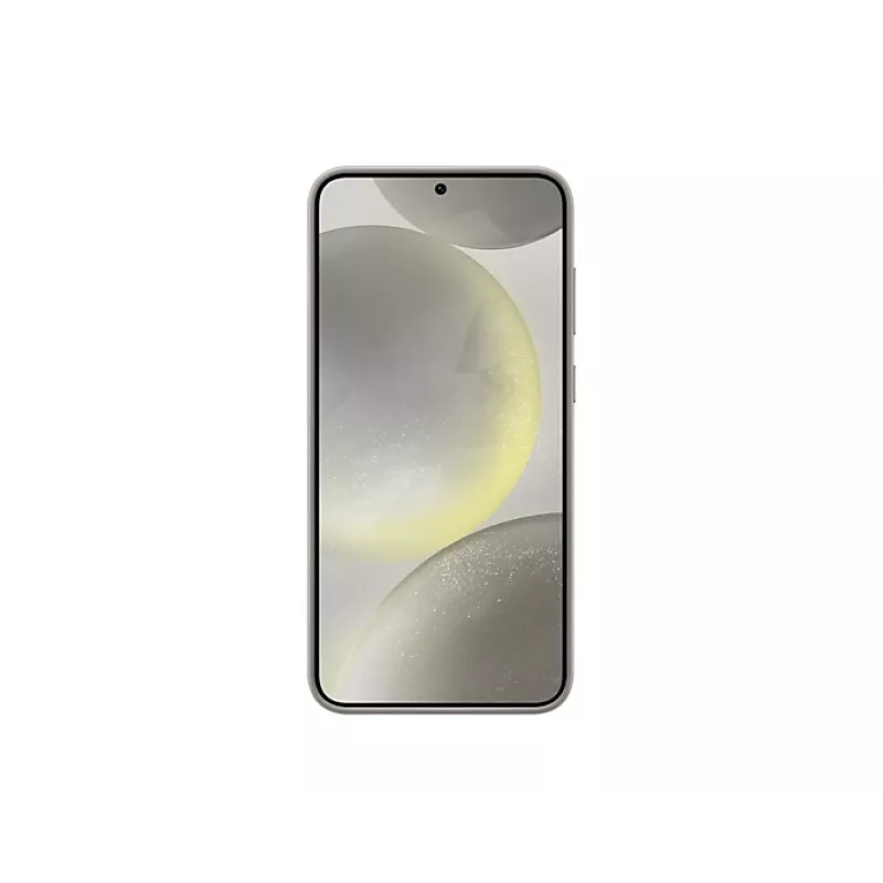 Custodia in pelle vegana Samsung Galaxy S24+ taupe monocromatica