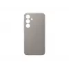 Custodia in pelle vegana Samsung Galaxy S24+ taupe monocromatica